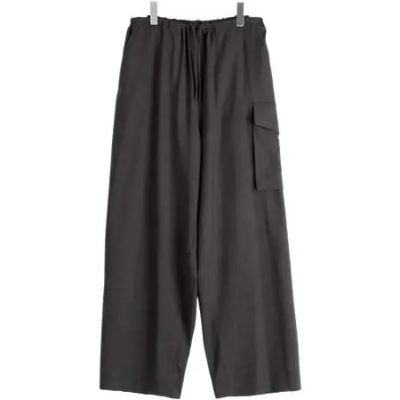 blurhms(ブラームス) Washed Wool Voile Side Seamless 4P Pants