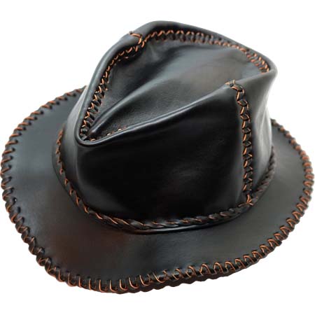 Bobby Art Leather(ボビーアートレザー) BAL-HAT?NEO 馬革・茶芯 BLACK