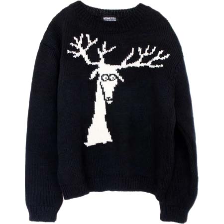 bonjour records(ボンジュールレコード) IDEA/アイデア MOOMIN REINDEER KNIT