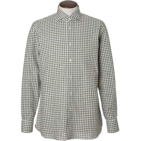 BORRIELLO(ボリエッロ) ワイドカラー シャツ/セミワイドカラー フレンチカラー/MARECHIARO SLIM FIT