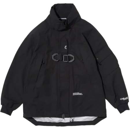 BOW&ARROWS(ボウ&アローズ) COMFY CMF OUTDOOR GARMENT “RN DECK CREW JKT COEXIST” Black Color
