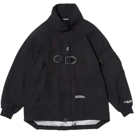BOW&ARROWS(ボウ&アローズ) COMFY CMF OUTDOOR GARMENT “RN DECK CREW JKT COEXIST” Black Color