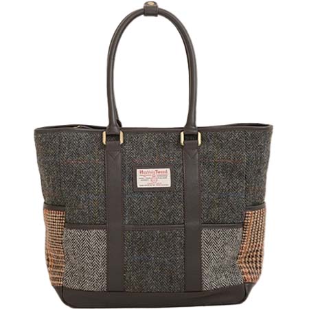 BRITISH GREEN(ブリティッシュグリーン) HARRIS TWEED トートバッグ