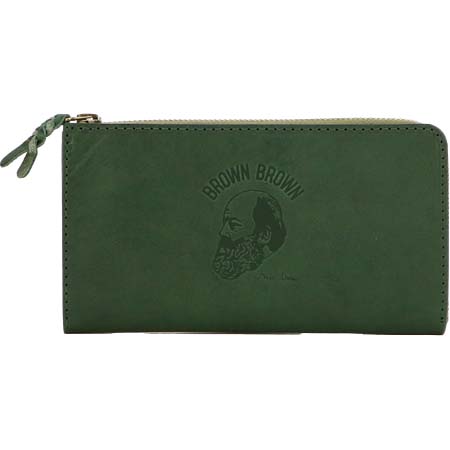 BrownBrown(ブラウンブラウン) L middle wallet -Matte-