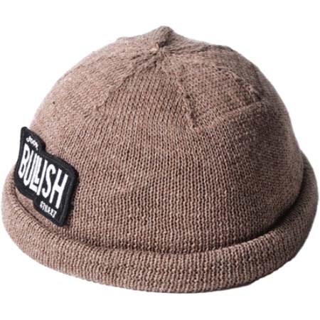 BULLISH(ブリッシュ) エンブレム ロールキャップ