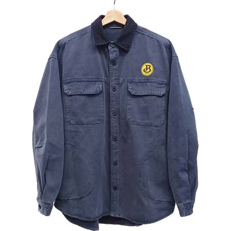 Burnout(バーンアウト) ワイドカバーオールシャツ