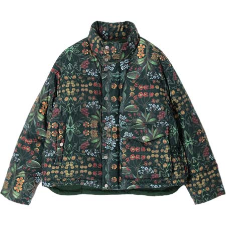 CABaN(キャバン) コットン PALERMOプリントダウンブルゾン