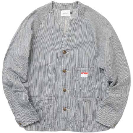 CAL O LINE(キャルオーライン) 別注 ヒッコリー エンジニア ジャケット