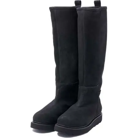 Caminando(カミナンド) RIDING BOOTS BLACK SUEDE