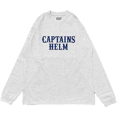 CAPTAINS HELM(キャプテンヘルム) 38 LOCALS LS TEE -GRAY