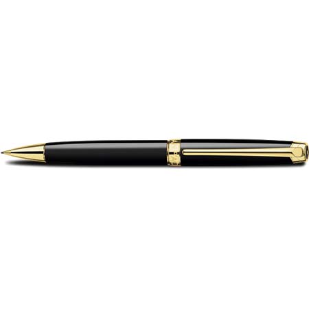 Caran d’Ache(カランダッシュ) Porte-Mine LÉMAN™ EBONY NOIR Plaqué Or