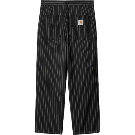 Carhartt WIP(カーハートダブリューアイピー) SEATON PANT – Seaton Stripe, Black / Wax