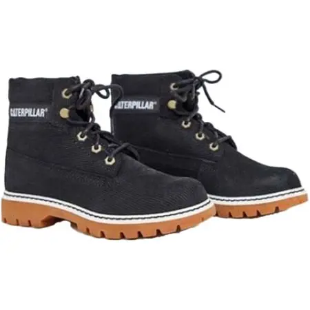 CAT FOOTWEAR(キャットフットウェア) CAT lyric corduroy suede lace up boots in black