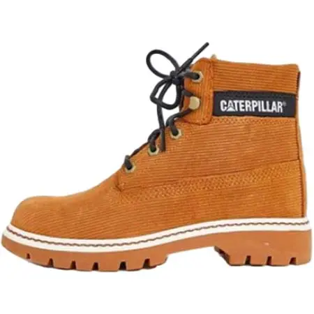 CAT FOOTWEAR(キャットフットウェア) CAT lyric corduroy suede lace up boots in rust