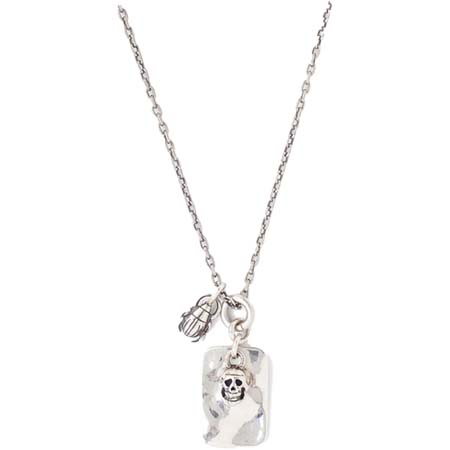 CHAN LUU(チャンルー) スカルｘビートルモチーフ ネックレス