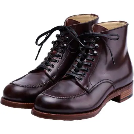 Chausser(ショセ) SU-110C　U-MOCHA LACE-UP BOOTS CORDOVAN BGD