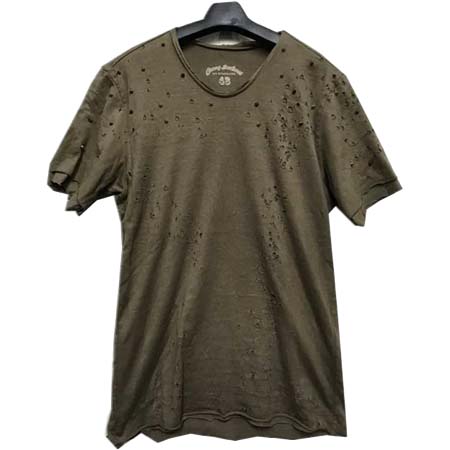 Cherry Sunburst(チェリーサンバースト) スパイクスタッズTシャツkhaki