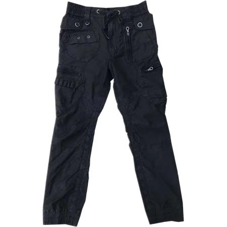 Cherry Sunburst(チェリーサンバースト) ストレッチカーゴパンツ　black