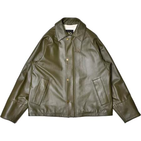 Cinquanta(チンクアンタ) ラムナッパレザートランスポートブルゾン(0.6mm厚) N712-1010