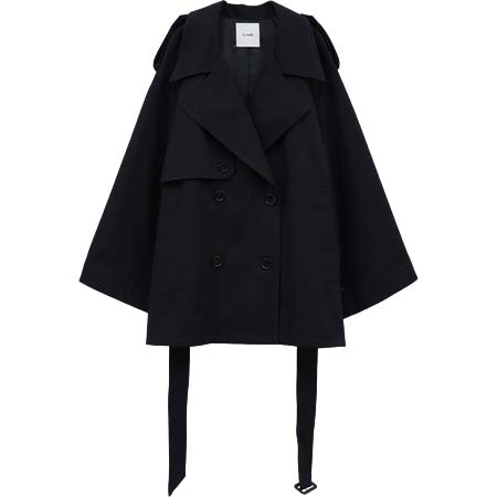 CLANE(クラネ) OVER SHORT TRENCH COAT