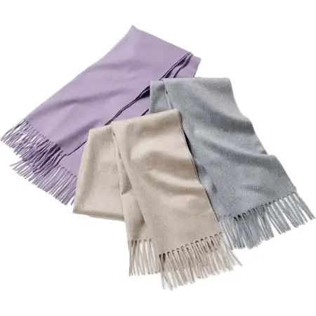 COLOMBO(コロンボ) カシミアマフラー(ビーバー)/36cm×180cm