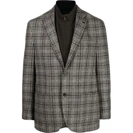 CORNELIANI(コルネリアーニ) チェック シングルジャケット