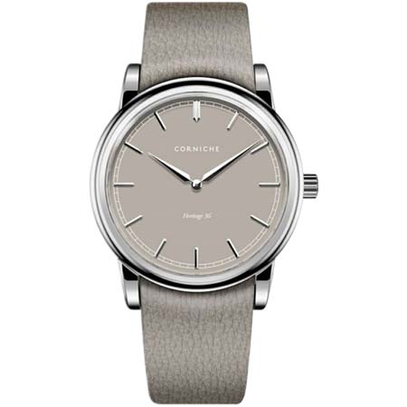 CORNICHE(コーニッシュ) ヘリテージ Heritage 36 シルバー グレー グレー 36mm