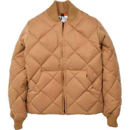 Crescent down works　(クレセントダウンワークス) DIAGONAL QUILT SWEATER (アメリカ製 ダイアゴナル キルト セーター) 60/40・STREAK FREE(ロクヨンクロス・ストリークフリー) SKYLINER MODEL(スカイライナー型)