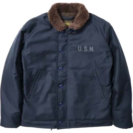 CUSHMAN　(クッシュマン) 21390 N-1 DECK JACKET NAVY デッキジャケット