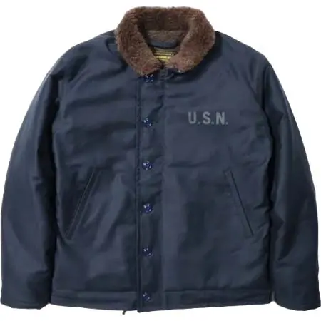 CUSHMAN　(クッシュマン) 21390 N-1 DECK JACKET NAVY デッキジャケット
