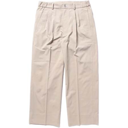 CUSTOM CULTURE(カスタムカルチャー) ストレッチツイル ワイドパンツ