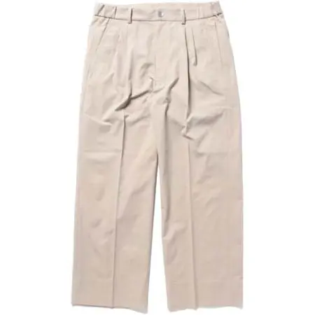 CUSTOM CULTURE(カスタムカルチャー) ストレッチツイル ワイドパンツ