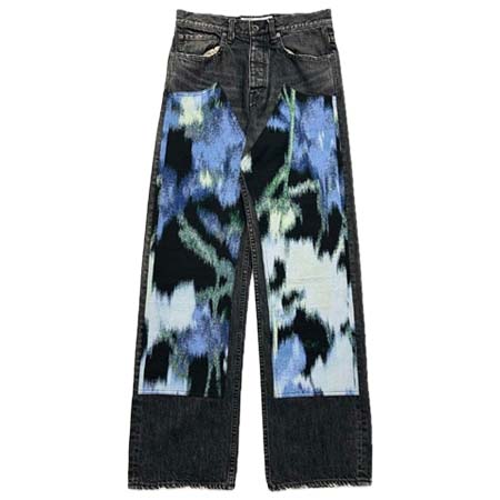 DAIRIKU(ダイリク) Flower Patch Work Denim Pants