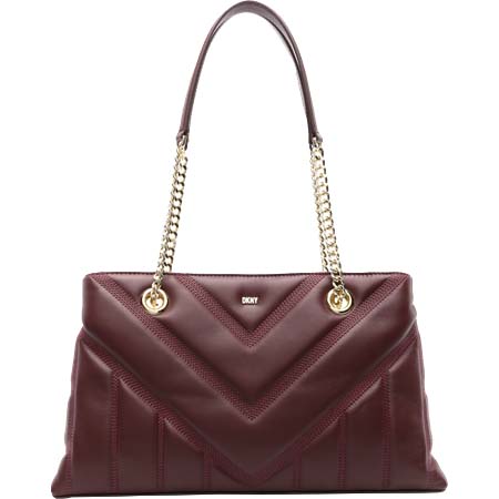 Donna Karan New York(ダナキャランニューヨーク) Becca キルティングレザー ハンドバッグ