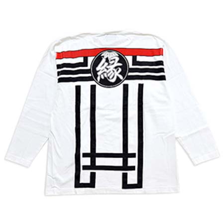 泥棒日記(ドロボウニッキ) 半纏柄長袖Tシャツ