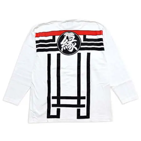 泥棒日記(ドロボウニッキ) 半纏柄長袖Tシャツ