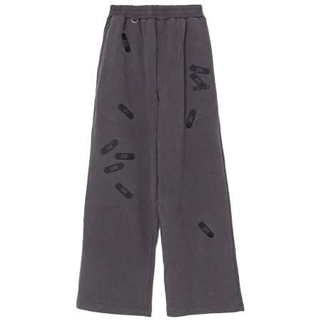 doublet(ダブレット) BANDAGE EMBROIDERY SWEAT PANTS