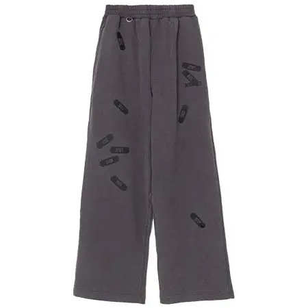 doublet(ダブレット) BANDAGE EMBROIDERY SWEAT PANTS