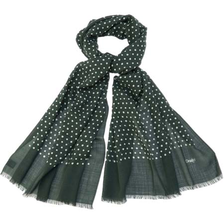 DRAKES(ドレイクス) ポルカドットスカーフ