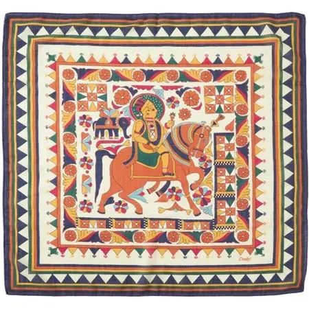 DRAKES(ドレイクス) マハラジャプリントバンダナ