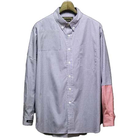 drestrip(ドレストリップ) ギンガムチェック B・D シャツ L/S