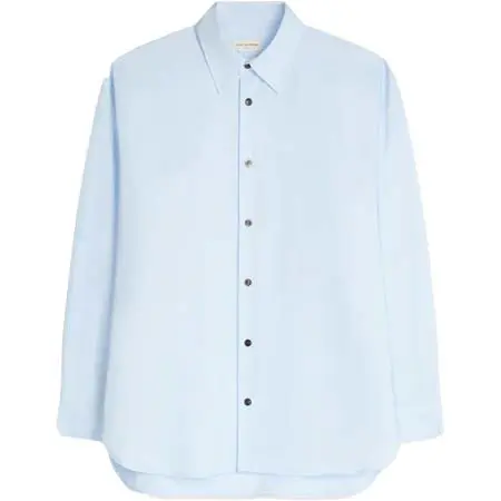 DRIES VAN NOTEN(ドリスヴァンノッテン) Loose cotton shirt