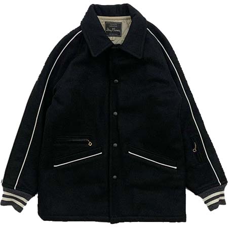 DRYBONES(ドライボーンズ) Solid Piping Car Coat