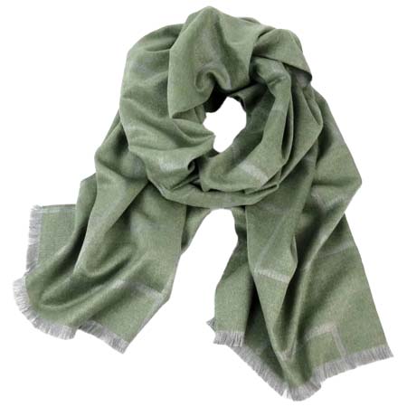 Earldom(アールダム) ” Earldom x 四方章敬 ” シルクスフレマフラー Peppermint 2801-05