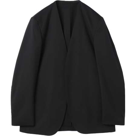 EDITION(エディション) ウールギャバ ノーカラージャケット