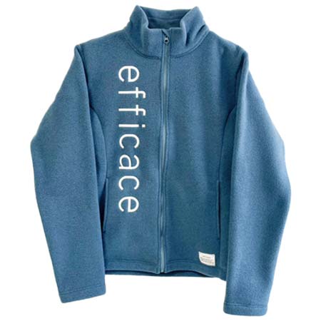 efficace(エフィカス) 日本製 ビッグロゴ ボア ブルゾン 2308-1838