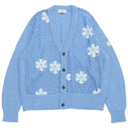 elephant TRIBAL fabrics(エレファントトライバルファブリックス) Flower Crochet Cardigan