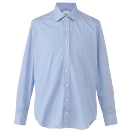 EMANUEL BERG(エマニュエル バーグ) ドレスシャツ　ギンガム　セミワイド　ＥＢ２４Ｆ／Ｓ／ＭＴＭ１６０４