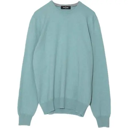 E. MARINELLA – Napoli(マリネッラナポリ) 12ゲージ カシミヤ クルー ネック ニット