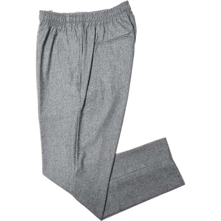 ENTRE AMIS(アントレアミ) カシミアナイロンサキソニーテーパードシャーリングパンツ A23-8351-2327